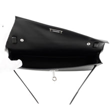 将图像加载到图库查看器中，HERMES Kelly Elan Black Epsom
