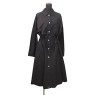 HERMES Shirt dress Crude Selle Size 36 BlackH5E0573DV 0236 Cotton100%