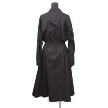 将图像加载到图库查看器中，HERMES Shirt dress Crude Selle Size 36 BlackH5E0573DV 0236 Cotton100%
