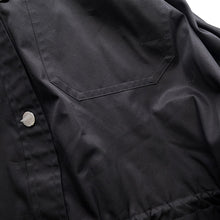 将图像加载到图库查看器中，HERMES Shirt dress Crude Selle Size 36 BlackH5E0573DV 0236 Cotton100%
