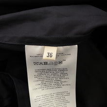 将图像加载到图库查看器中，HERMES Shirt dress Crude Selle Size 36 BlackH5E0573DV 0236 Cotton100%
