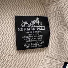 将图像加载到图库查看器中，HERMES Pouch Evasion MarineH103605M 03 Cotton 100%
