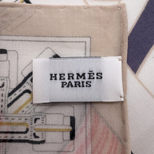 将图像加载到图库查看器中，HERMES Handkerchief Sangle Ann Finesse FauveH241038G 03 Cotton 100%
