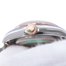 将图像加载到图库查看器中，ROLEX Datejust W26mm Stainless Steel K18PG Meteorite Dial179171G
