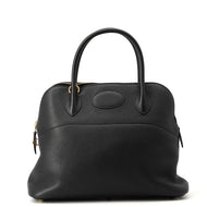HERMES Bolide Black Taurillon Clemence Size 31