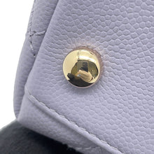 将图像加载到图库查看器中，CHANEL Coco handle Light PurpleAS2215 Caviar Leather Size XXS
