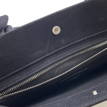 Load image into Gallery viewer, SAINT LAURENT PARIS Rive Gauche Tote Bag Black632539 Canvas Leather Size Small
