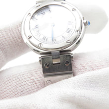 将图像加载到图库查看器中，CARTIER Santos Vendôme SM W26mm Stainless Steel White Dial8192
