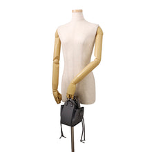 Load image into Gallery viewer, LOEWE Hammock DrawstringBag GrayA538V07X15 Leather Size Mini
