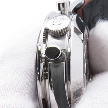 将图像加载到图库查看器中，OMEGA Speedmaster Moonwatch FirstOMEGA InSpace W39.7mm Stainless Steel Leather Black Dial311.32.40.30.01.001
