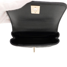 Load image into Gallery viewer, CHANEL Matelasse Coco Handle Chain Shoulder Bag BlackAP4244 Caviar Leather Size Mini mini
