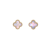 Load image into Gallery viewer, Van Cleef &amp; Arpels Sweet Alhambra EarringsVCARA44800 18K Yellow Gold
