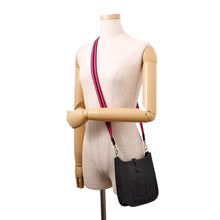将图像加载到图库查看器中，HERMES Evelyne Amazon Long Caban/Rose Shocking/Blue Indigo Taurillon Clemence Size TPM
