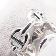 将图像加载到图库查看器中，HERMES Chaine d'Ancre Double Row Ring Size 52/#12 SV925
