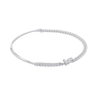HERMES BoucleSellier Inflexible Necklace Size PM/42 SV925