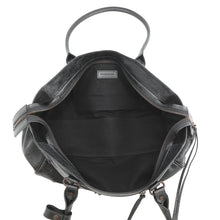 将图像加载到图库查看器中，BALENCIAGA Le City Bag East-West Black845704 Leather
