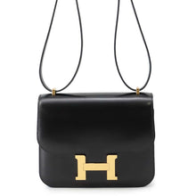 将图像加载到图库查看器中，HERMES Constance3 Miroir Black Box Calf Leather Size Mini
