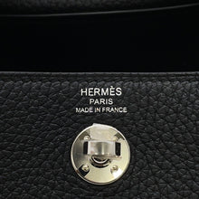 Load image into Gallery viewer, HERMES Lindy Black Taurillon Clemence Size Mini
