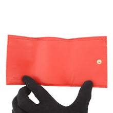 Load image into Gallery viewer, FENDI Baguette Micro Compact Wallet Ivory/Red8M0395 Leather
