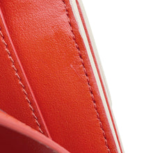 Load image into Gallery viewer, FENDI Baguette Micro Compact Wallet Ivory/Red8M0395 Leather
