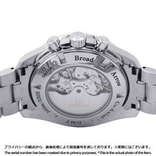 Load image into Gallery viewer, OMEGA Speedmaster Broad Arrow Chronograph GMT W44.25mm Stainless Steel Black Dial3581.50
