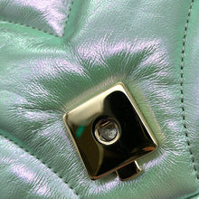 Load image into Gallery viewer, GUCCI GG Marmont ChainShoulder Bag Green739682 Leather Size Mini

