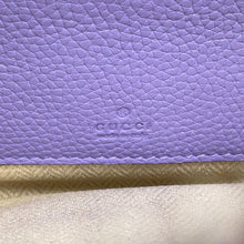 Load image into Gallery viewer, GUCCI Shoulder Bag Purple824529 Leather
