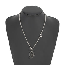 将图像加载到图库查看器中，HERMES Tonnerre Necklace Size Small Black Metal
