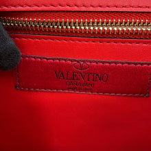 将图像加载到图库查看器中，Valentino Garavani Rock Studded Spike Chain 2WAY Shoulder Bag Beige7W2B0137NAP Leather
