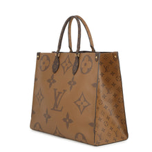 将图像加载到图库查看器中，LOUIS VUITTON Onthego RedM44576 Monogram Monogram Reverse Canvas Monogram Giant Size GM
