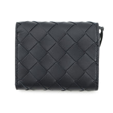 将图像加载到图库查看器中，Bottega Veneta Andiamo Tri-fold Wallet Midnight824968VCPP24338 Lambskin
