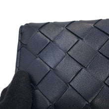 将图像加载到图库查看器中，Bottega Veneta Andiamo Tri-fold Wallet Midnight824968VCPP24338 Lambskin
