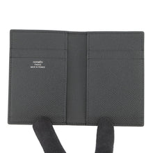 Load image into Gallery viewer, HERMES MC2 Euclid Card Case Black Epsom
