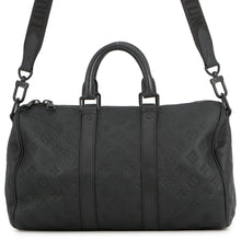 Load image into Gallery viewer, LOUIS VUITTON Keepall Bandouliere NoirM22765 Monogram ・Taurillon Size 35
