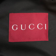 Load image into Gallery viewer, GUCCI Patch Logo Twill Jacket Size 56 Black/Orange804964 ZAQ7F 1000 Nylon100%
