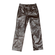 Load image into Gallery viewer, GUCCI Straight leather pants Size 46 Bordeaux713493 XNATO 6275 Lambskin
