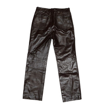 Load image into Gallery viewer, GUCCI Straight leather pants Size 46 Bordeaux713493 XNATO 6275 Lambskin
