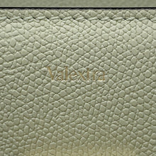 Load image into Gallery viewer, Valextra Valextra Noro Shoulder Bag Light GreenWBNL0065028LOC99VN Soft Calf Leather Size Small
