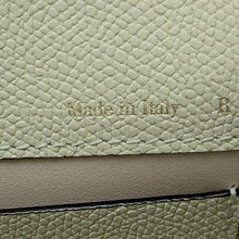 Load image into Gallery viewer, Valextra Valextra Noro Shoulder Bag Light GreenWBNL0065028LOC99VN Soft Calf Leather Size Small
