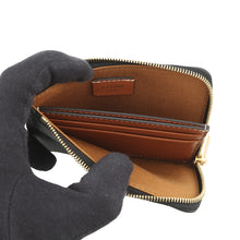 Load image into Gallery viewer, CELINE Zippered purse with card holder Brown10D882CCP PVC/Leather
