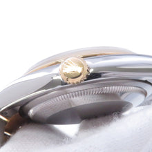 将图像加载到图库查看器中，ROLEX Datejust W36mm Stainless Steel K18YG blue concentric Dial116203
