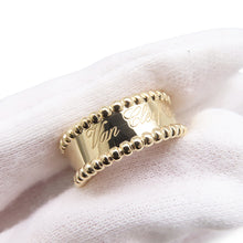 Load image into Gallery viewer, Van Cleef &amp; Arpels Perlée Senior Tulle Ring Size 51/#11VCARO3Y600/VCARO3Y651 18K Yellow Gold
