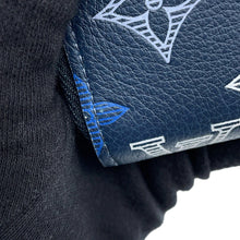 Load image into Gallery viewer, LOUIS VUITTON Zippy Wallet Horizontal Navy BlueM29777 Monogram Shadow
