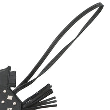 将图像加载到图库查看器中，HERMES Rodeo Robeo Padlock Black Lambskin Size PM
