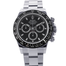 Load image into Gallery viewer, ROLEX Cosmograph Daytona W40mm Stainless Steel Black Dial116500LN
