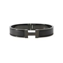 Load image into Gallery viewer, HERMES Clic crack Size PM Black Metal
