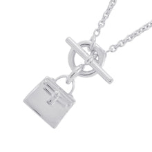 将图像加载到图库查看器中，HERMES Amulette Kelly Necklace SV925
