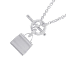 将图像加载到图库查看器中，HERMES Amulette Kelly Necklace SV925
