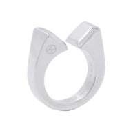 HERMES Crude Forge Ring Size GM/49/#9 SV925