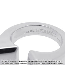将图像加载到图库查看器中，HERMES Crude Forge Ring Size GM/49/#9 SV925
